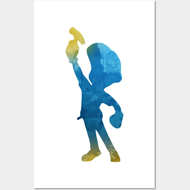 Character Inspired Silhouette Wall Art by InspiredShadows